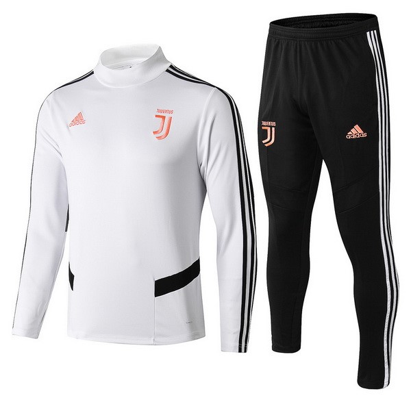 Replicas Chandal Niños Juventus 2019/20 Blanco Negro Rosa